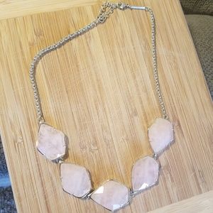 Rose Quartz Kendra Scott Connelly Necklace